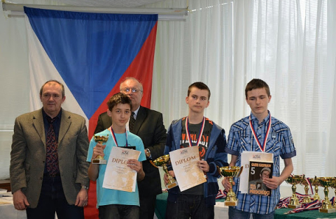 Mistr republiky J. Liška vpravo